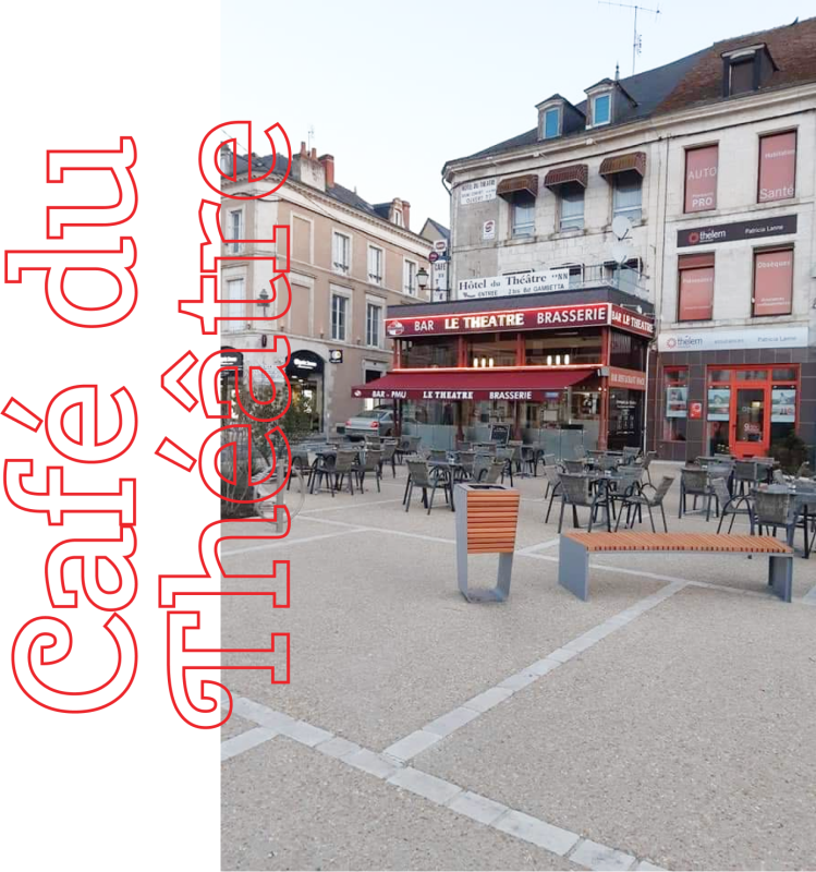 Le restaurant - Café Du Théâtre - Restaurant Le Blanc - Brasserie Le Blanc